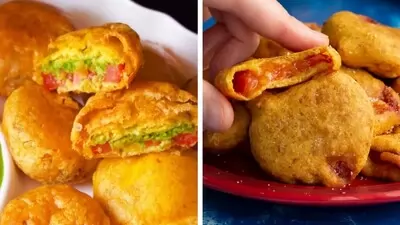 Tomato Pakoda Recipe: दुपारी जेवणात बनवा स्वादिष्ट टोमॅटो पकोडे, नोट करा रेसिपी