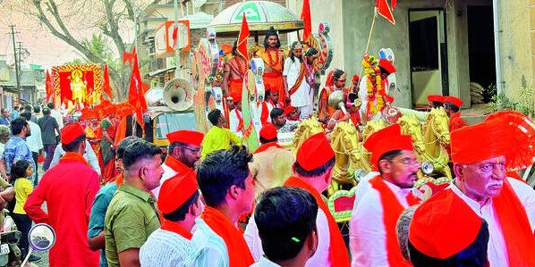 मंगळवेढा शहर परिसरात रामनवमी मोठ्या उत्साहात साजरी
