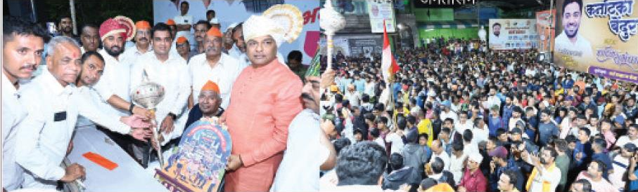 इचलकरंजीत कर्नाटकी बेंदूर उत्साहात