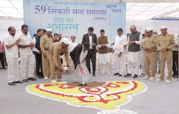 महाराष्ट्राचा निरंकारी समागम सांगलीत स्वेच्छा सेवांना प्रारंभ